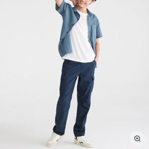 Aeropostale Aero Relaxed Cargo Pants, blue, 31x32